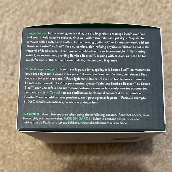 Drunk Elephant Slaai Makeup-Melting Butter Cleanser + Bamboo Booster Exfoliant - Picture 4 of 14